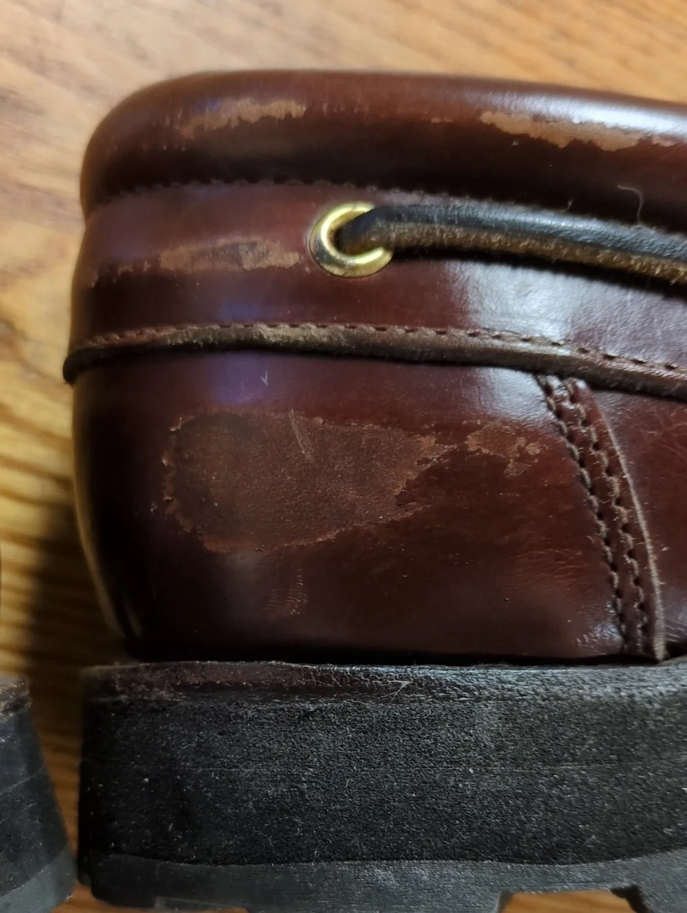 Timberland brown leather